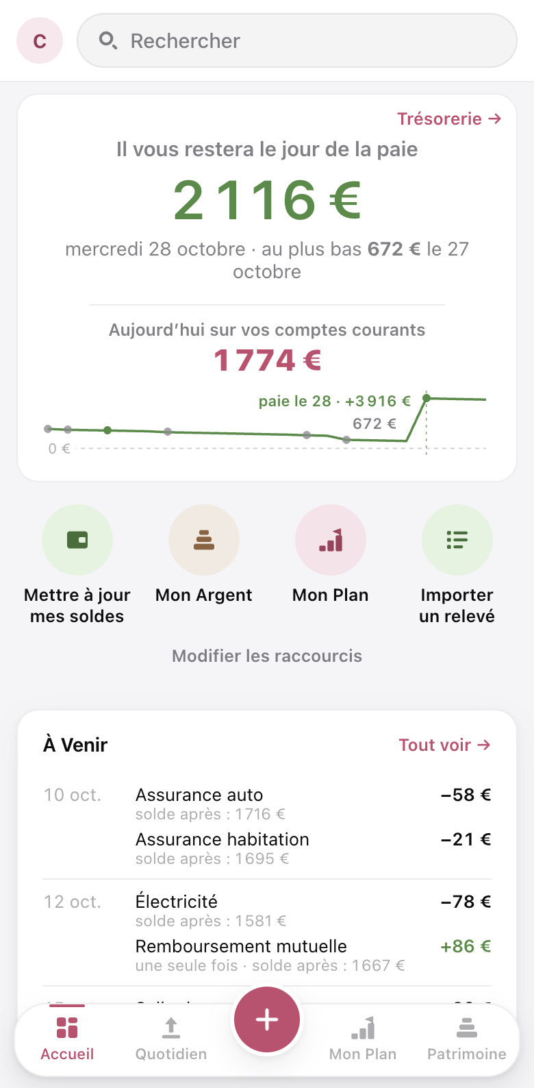 Accueil de Claire et Maxime : il vous restera 2 116 € le jour de la paie
